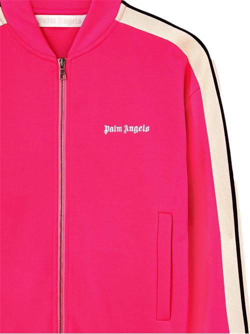 Fuchsia pink sweatshirt PALM ANGELS | PWBD050S25FAB0023203